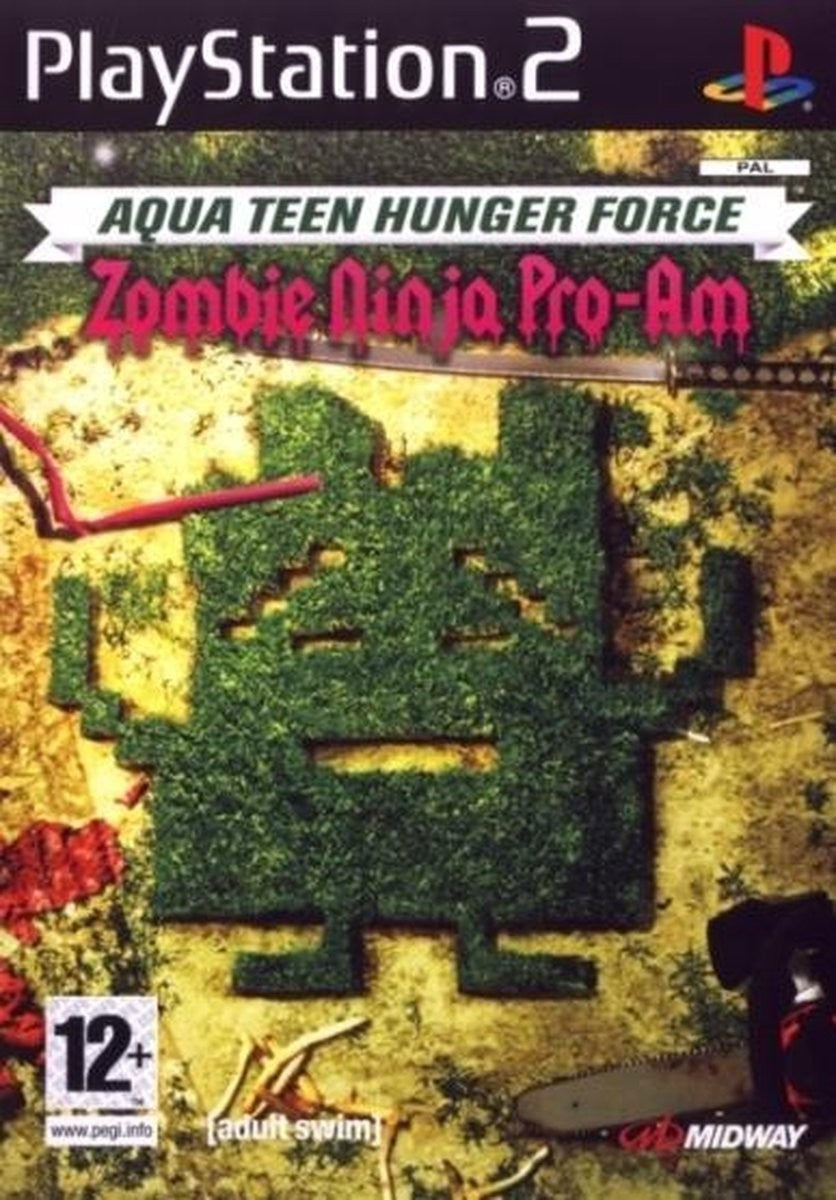 Gioco Aqua Teen Hunger Force Zombie Ninja Pro-Am per PS2 Playstation 2