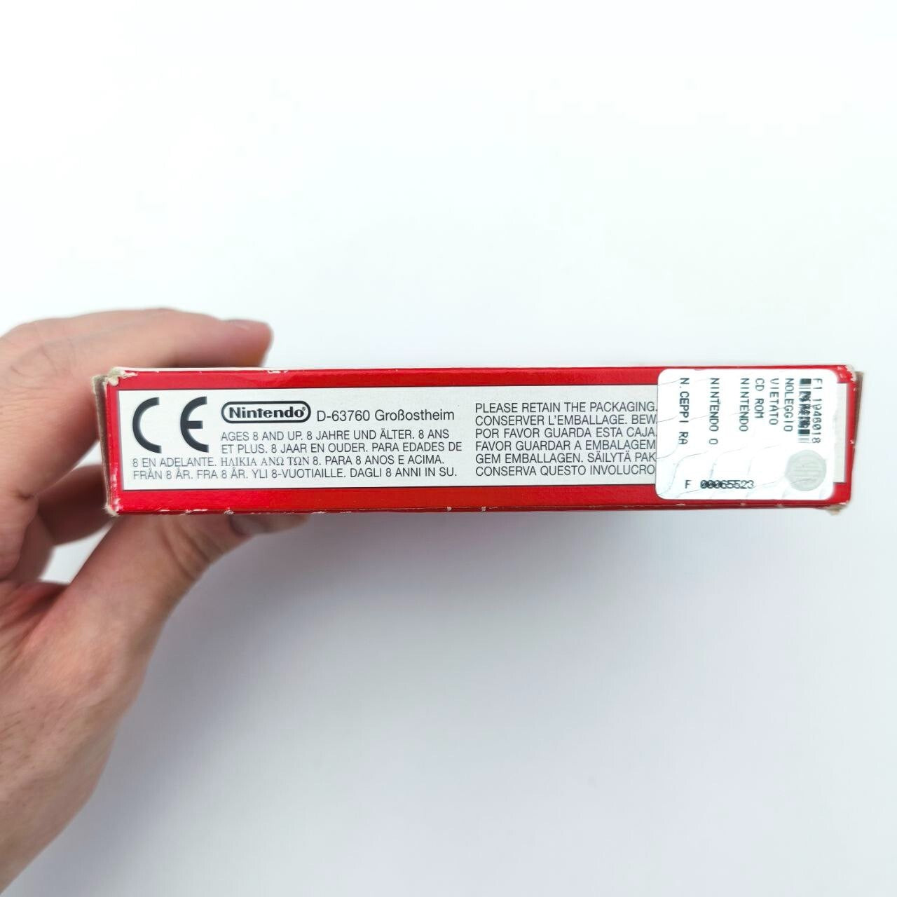 Pokemon Rosso Nintendo Game Boy Completo 100% ITA Originale con Scatola9