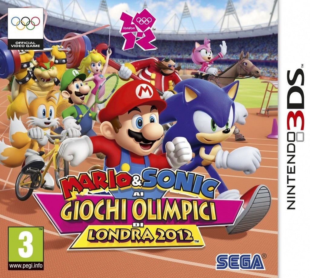 Gioco Mario E Sonic Ai Giochi Olimpici Di Londra 2012 per Nintendo 3DS 2DS