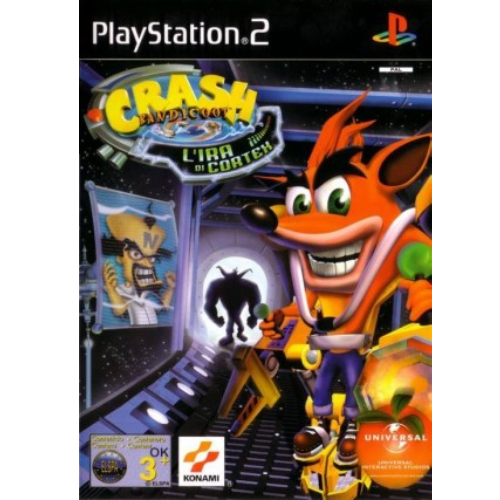 PS2 Playstation 2 Crash Bandicoot L'ira Di Cortex Gioco Usato