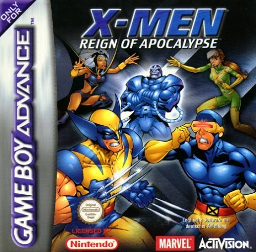 Gioco X Men Reign Of Apocalypse solo Cartuccia per GBA Game Boy Advance