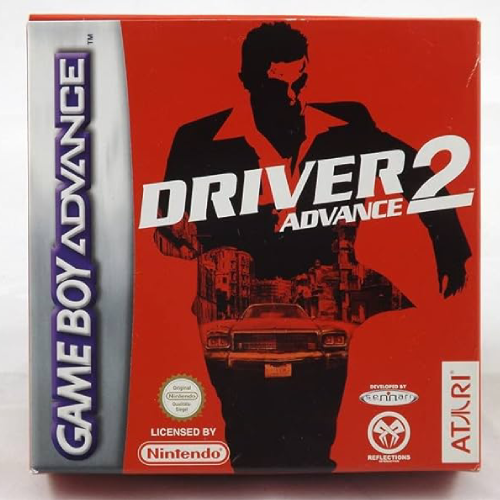 Gioco Driver Advance 2 solo Cartuccia per GBA Game Boy Advance