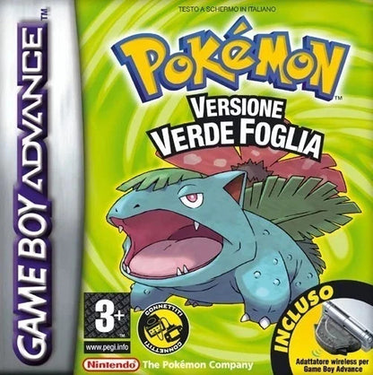 Pokemon Rosso Fuoco Verde Foglia Game Boy Advance GBA 100% ORIGINALE In Garanzia