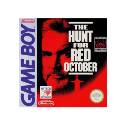 Gioco The Hunt For Red October solo Cartuccia per GB Game Boy Classic