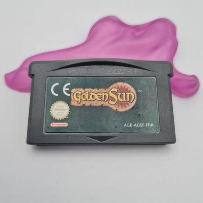 GOLDEN SUN per NINTENDO GAME BOY ADVANCE GBA USATO in FRANCESE OTTIMO1