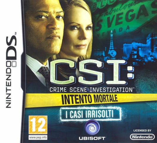 Gioco CSI Intento Mortale I Casi Irrisolti per NDS Nintendo DS