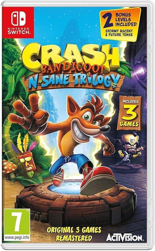 Gioco Crash Bandicoot 'Nsane Trilogy per Nintendo Switch