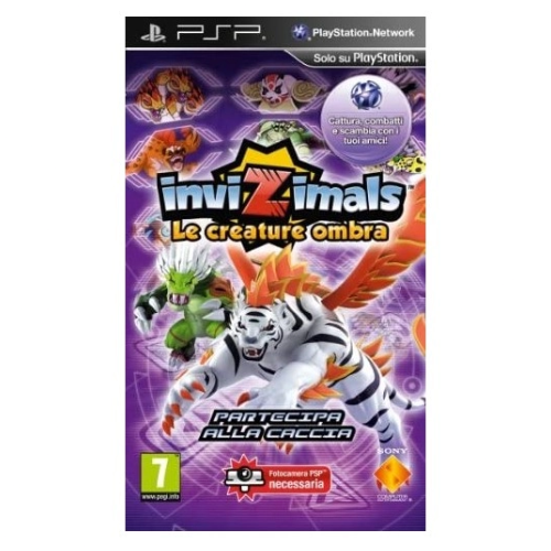 Gioco Invizimals Le Creature Ombra per PSP Playstation Portable