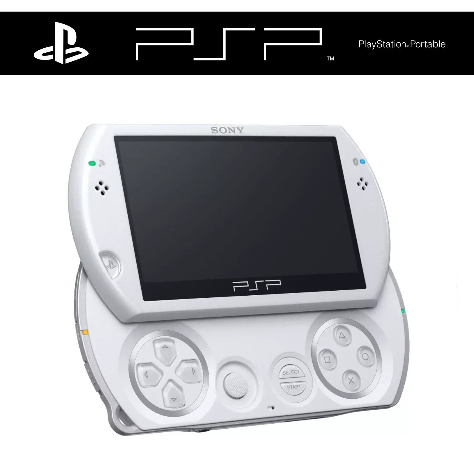 PSP 1000 2000 3000 E Street GO Console + Batteria Nuova In Garanzia- BUONO