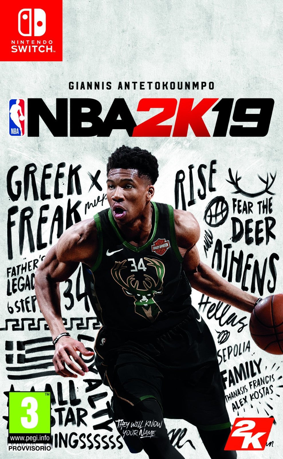 prefisso NBA 2K19 suffisso