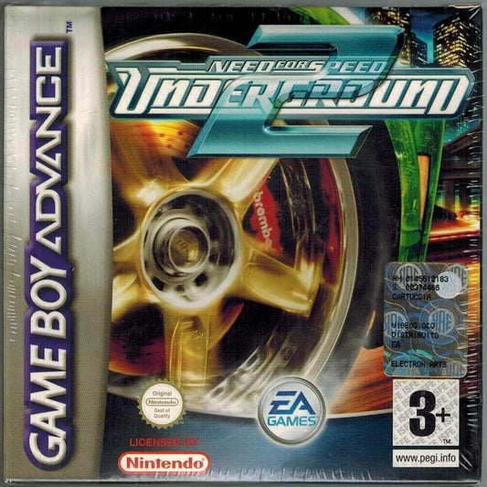Gioco Need For Speed Underground 2 solo Cartuccia per GBA Game Boy Advance