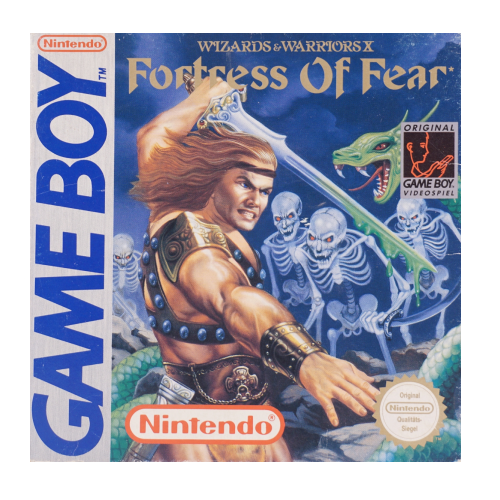 Gioco Wizards And Warriors X Fortress Of Fear solo Cartuccia per GB Game Boy
