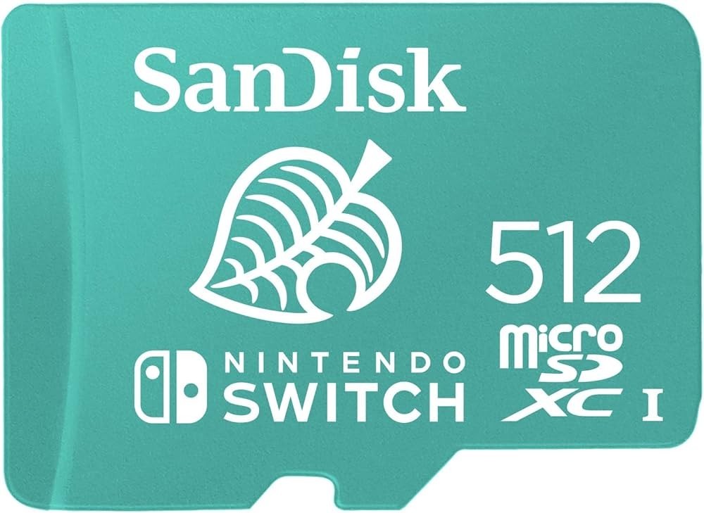 Micro SD Memory Card Scheda di Memoria Console Nintendo Switch Ufficiale Usata