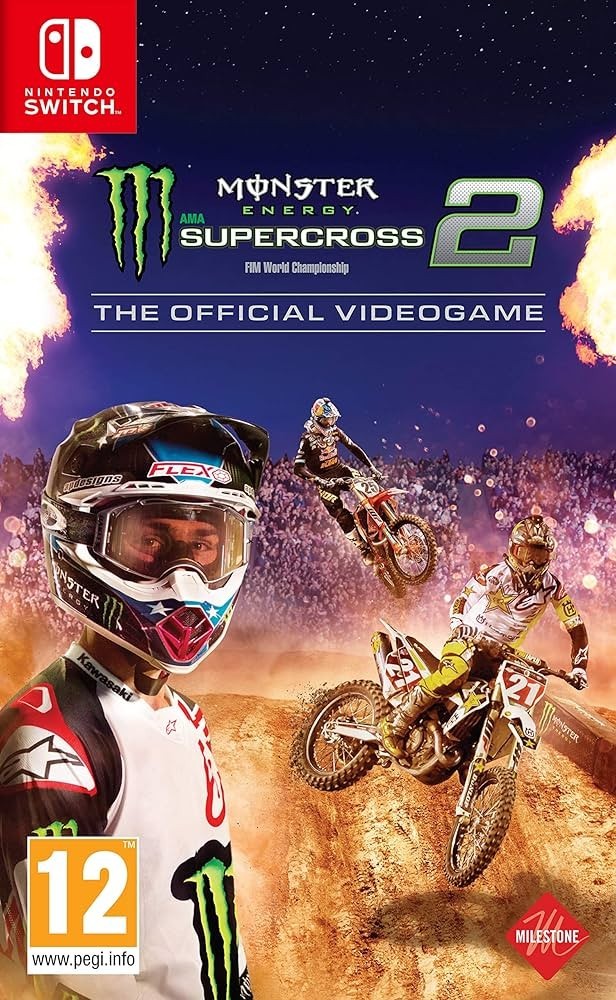 Gioco Monster Energy Supercross 2 per Nintendo Switch