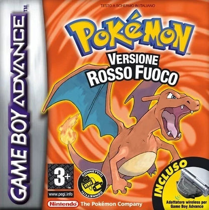 Pokemon Rosso Fuoco Verde Foglia Game Boy Advance GBA 100% ORIGINALE In Garanzia