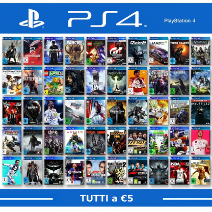 Ps4 Playstation 4 Gioco A Scelta Tutti a €5 Dragon Ball Far Cry FIFA Battlefield