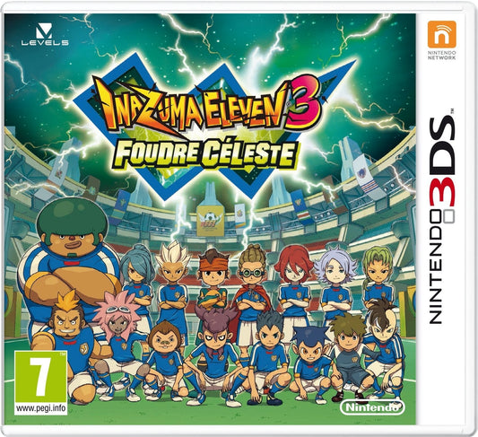 Gioco Inazuma Eleven 3 Lampo Folgorante (EN, DE, FR) per Nintendo 3DS 2DS