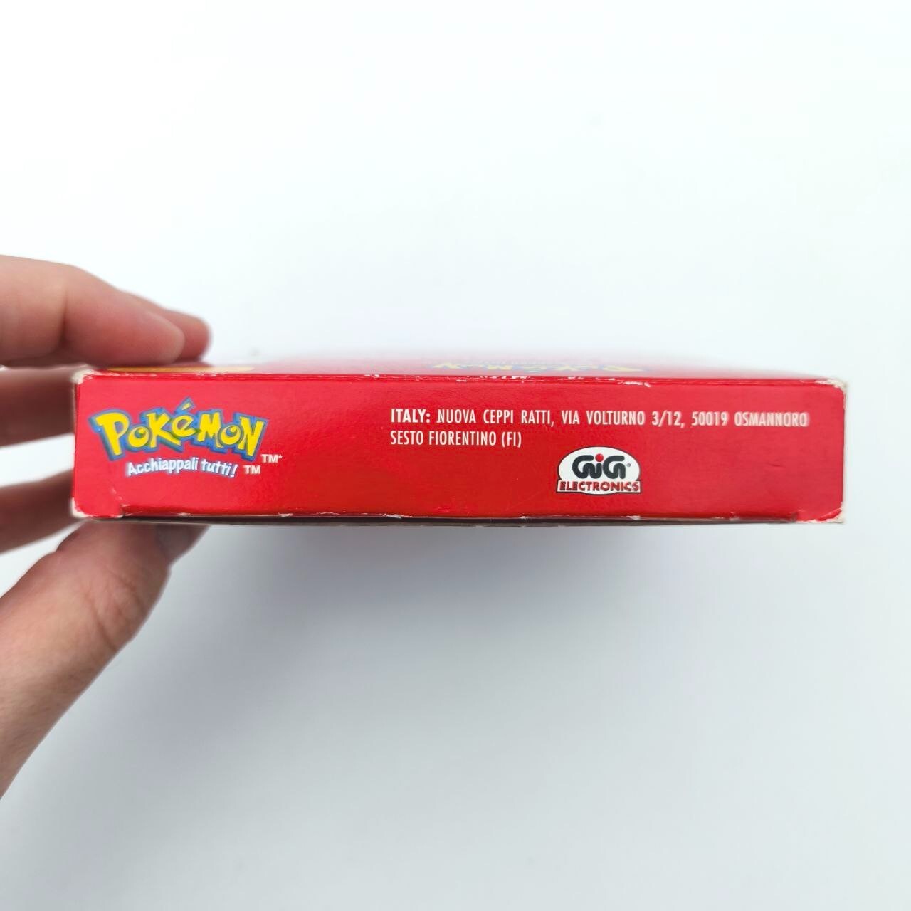 Pokemon Rosso Nintendo Game Boy Completo 100% ITA Originale con Scatola7