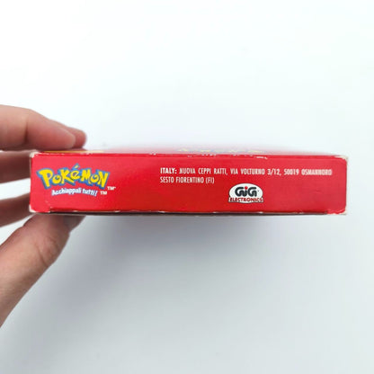 Pokemon Rosso Nintendo Game Boy Completo 100% ITA Originale con Scatola7