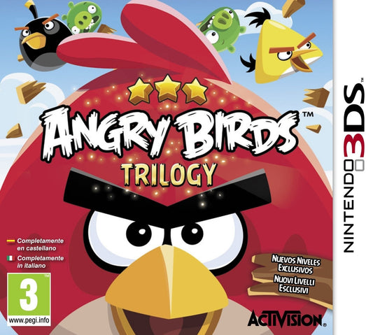 Gioco Angry Birds Trilogy per Nintendo 3DS 2DS