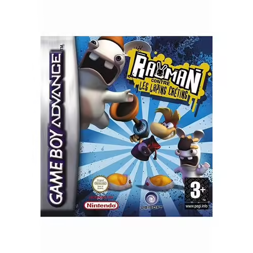 Gioco Rayman Raving Rabbids solo Cartuccia per GBA Game Boy Advance