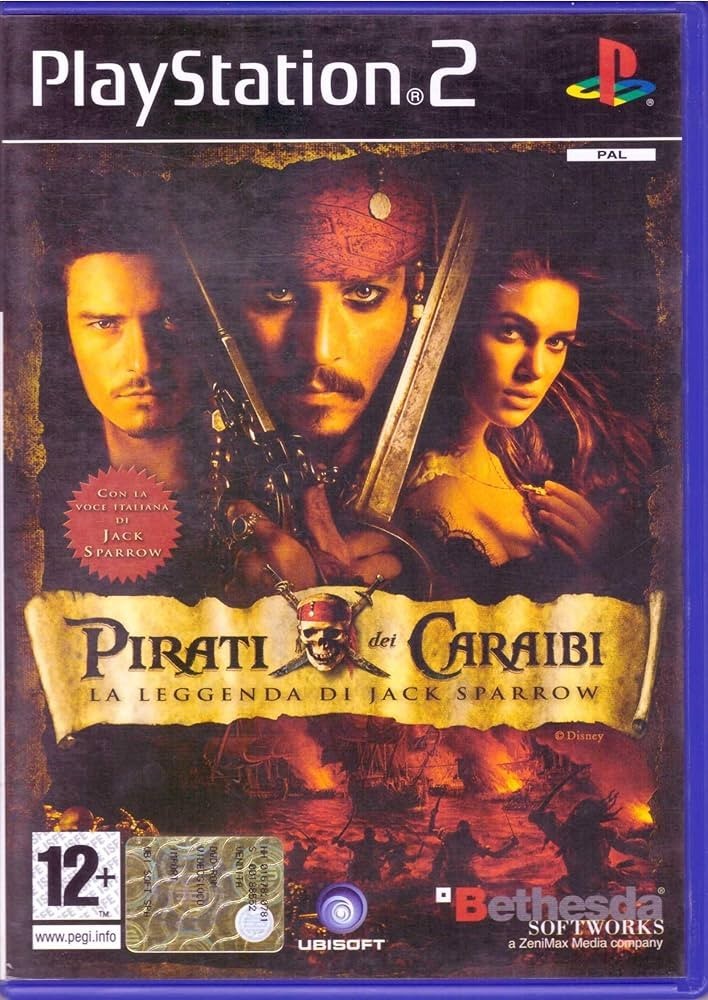 Gioco Pirati Dei Caraibi La Leggenda Di Jack Sparrow per PS2 Playstation 2