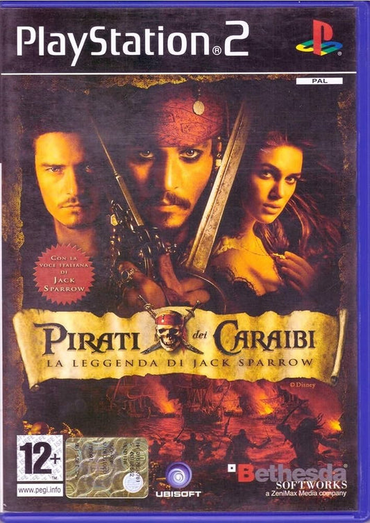 Gioco Pirati Dei Caraibi La Leggenda Di Jack Sparrow per PS2 Playstation 2