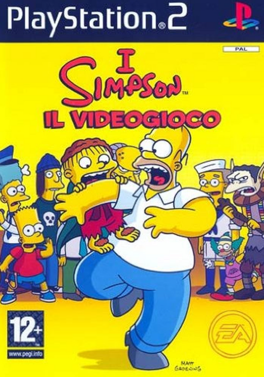 PS2 Playstation 2 I Simpson Il Videogioco Gioco Usato