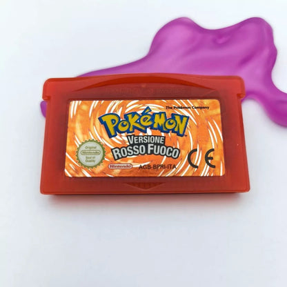 Pokemon Rosso Fuoco con Libretto Gba Game Boy Advance 100% Originale ITA1