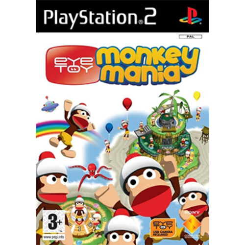 Gioco Eye Toy Monkey Mania per PS2 Playstation 2