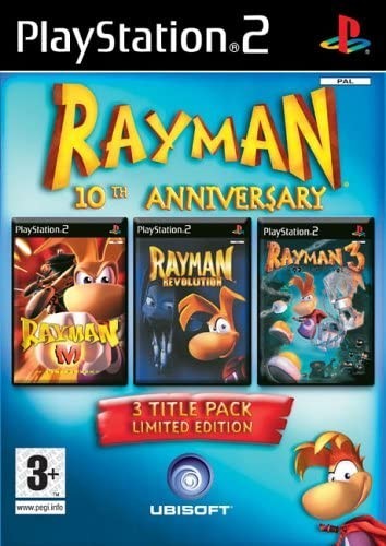 PS2 Playstation 2 Rayman 10° Anniversario Gioco Usato