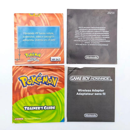 Pokemon Rosso Fuoco COMPLETO Gba Game Boy Advance 100% Originale ITA4