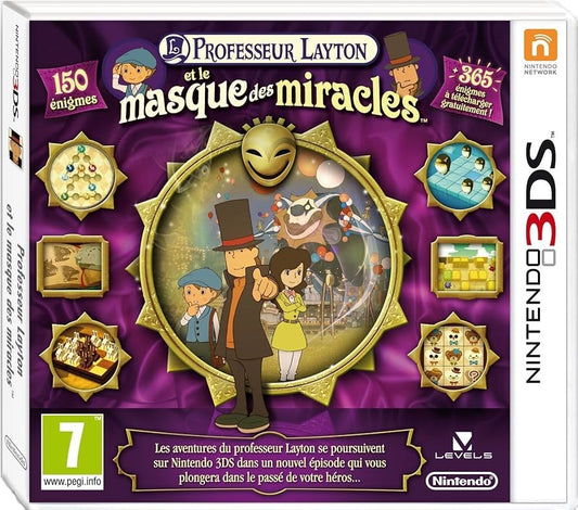 Gioco Professor Layton Et La Masque Des Miracles (FR) per Nintendo 3DS 2DS