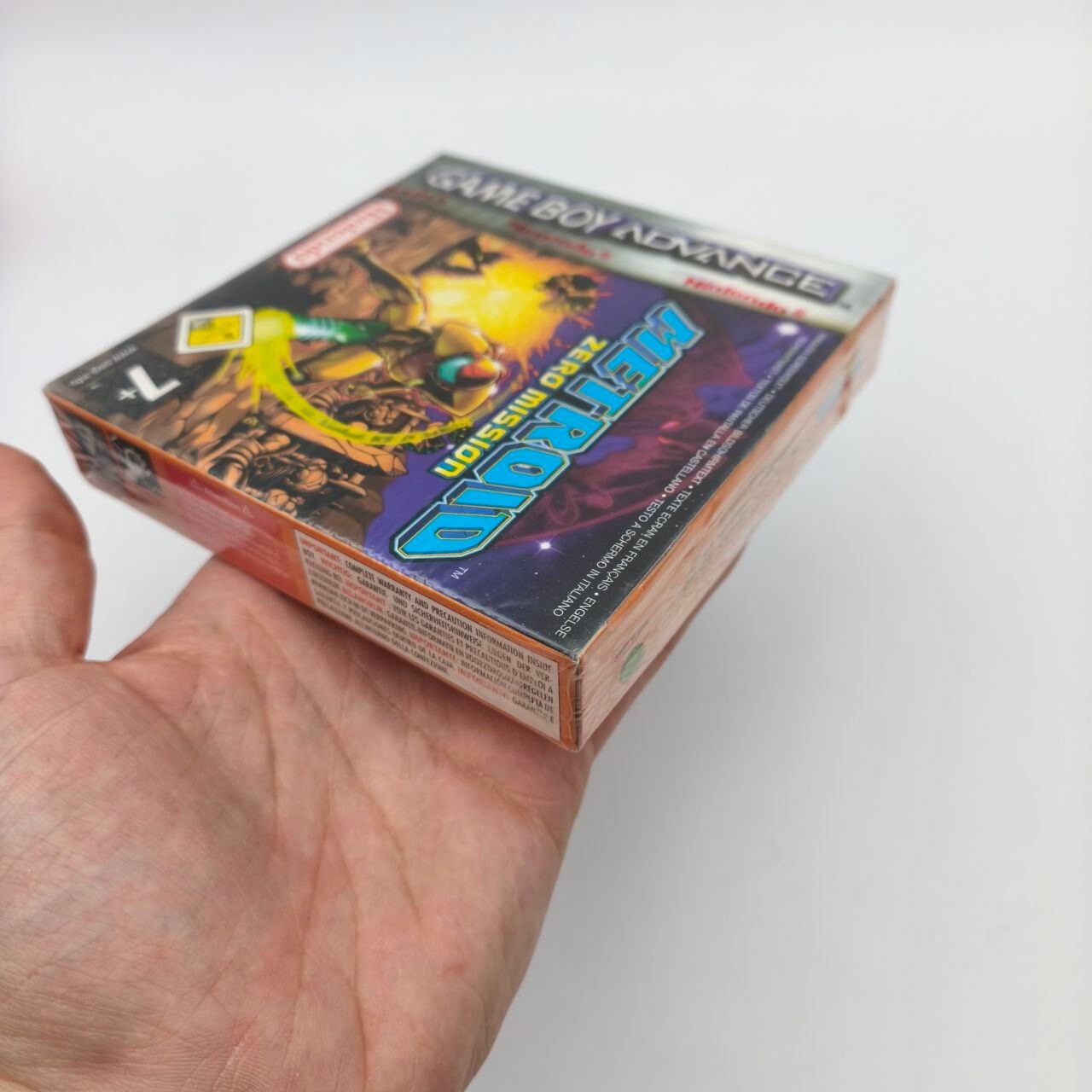 Metroid Zero Mission Game Boy Completo 100% Originale Sigillato Multilingua Raro2