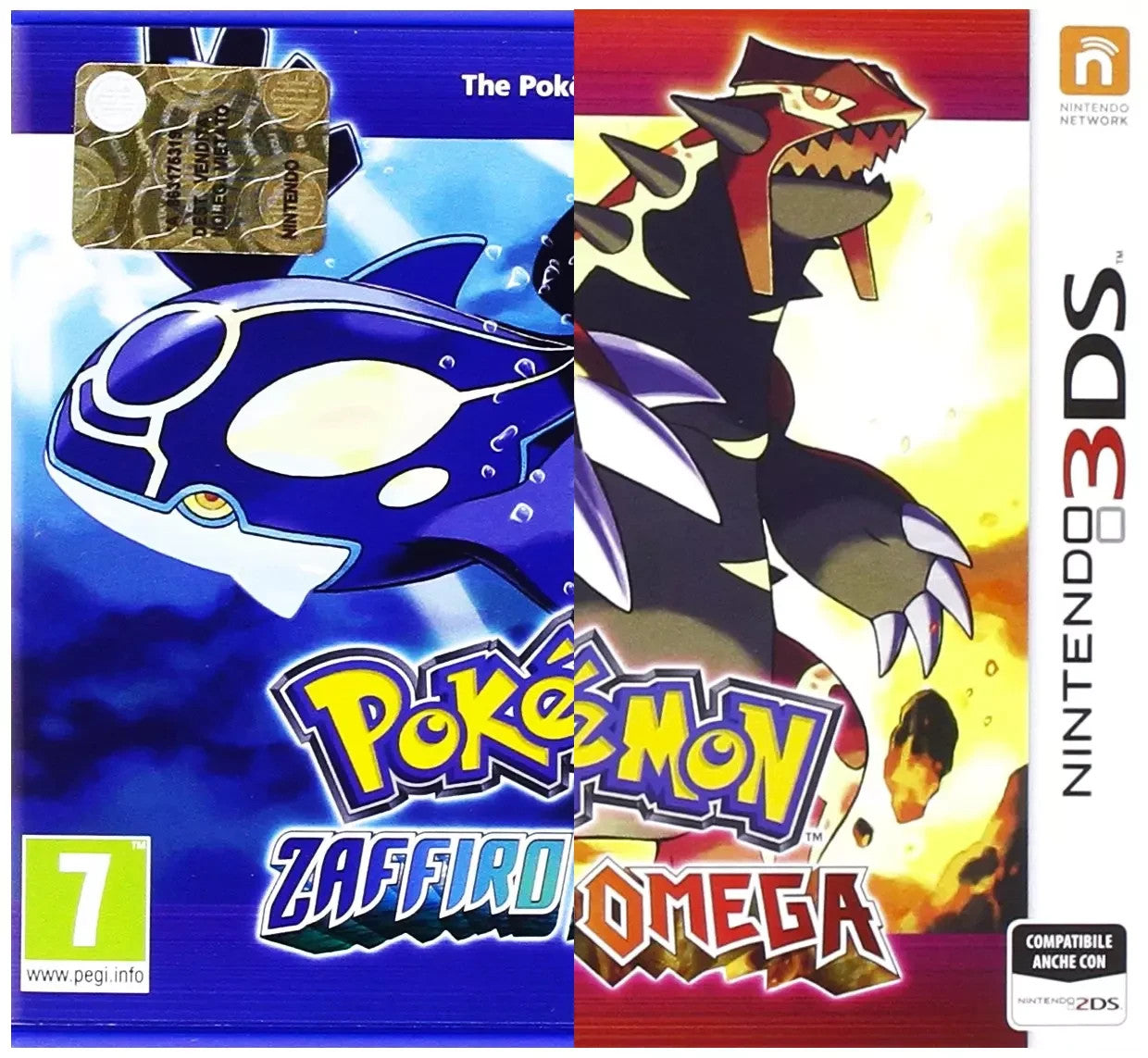Pokemon Rubino Omega Zaffiro Alpha per Nintendo 3DS 2DS Gioco Originale Usato