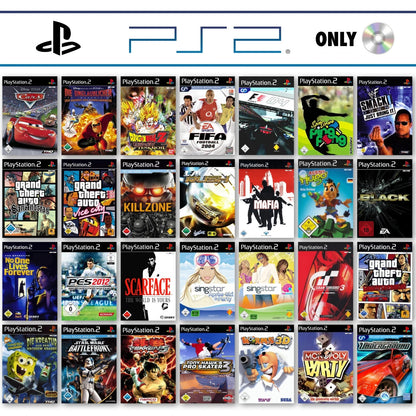 Ps2 Playstation 2 Gioco A Scelta Solo Disco CD GTA Fifa Cod Spiderman Minecraft