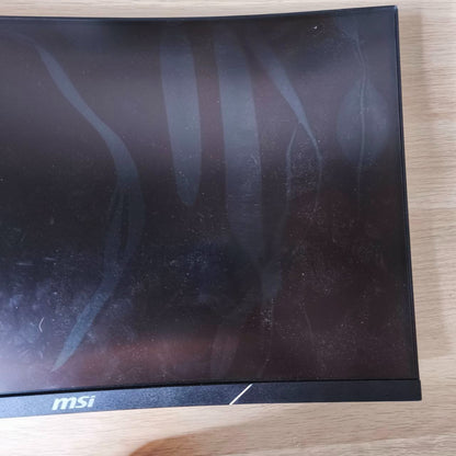 Curved Led Gaming Monitor Msi Optix MAG24C Schermo Rotto4