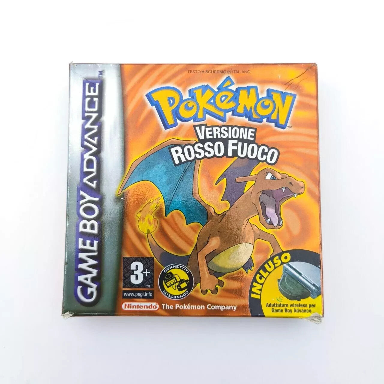Pokemon Rosso Fuoco + Scatola e Manuale Gba Game Boy Advance 100% Originale ITA5