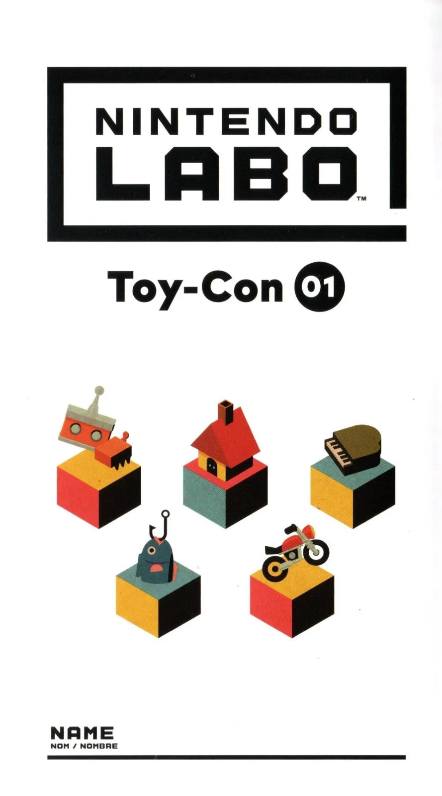 prefisso Nintendo Labo Toy-Con 01 suffisso