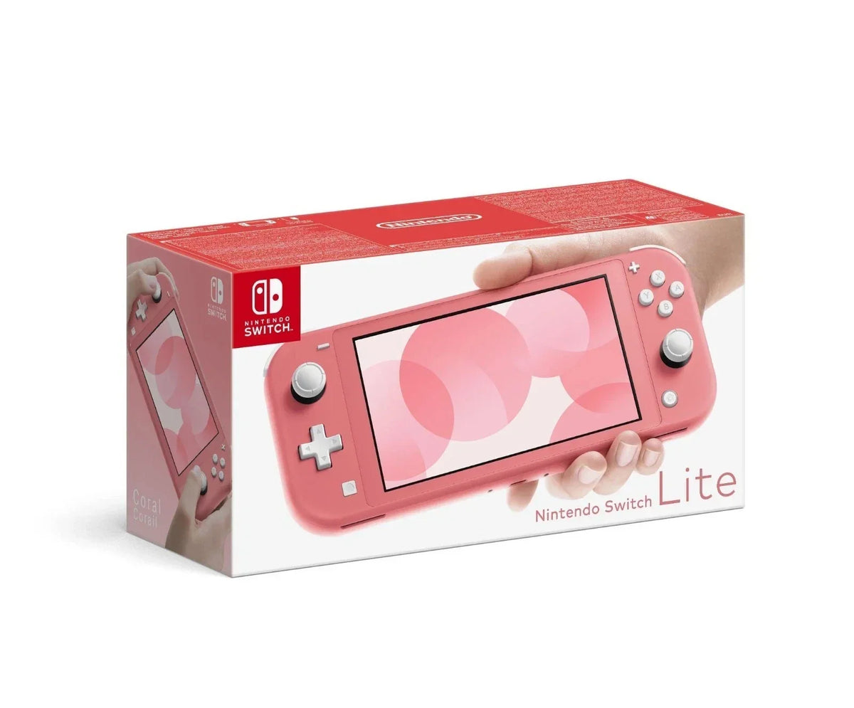 ✅Console Nintendo Switch Lite Rosa Corallo / Solo Schermo ✨In Garanzia🎁