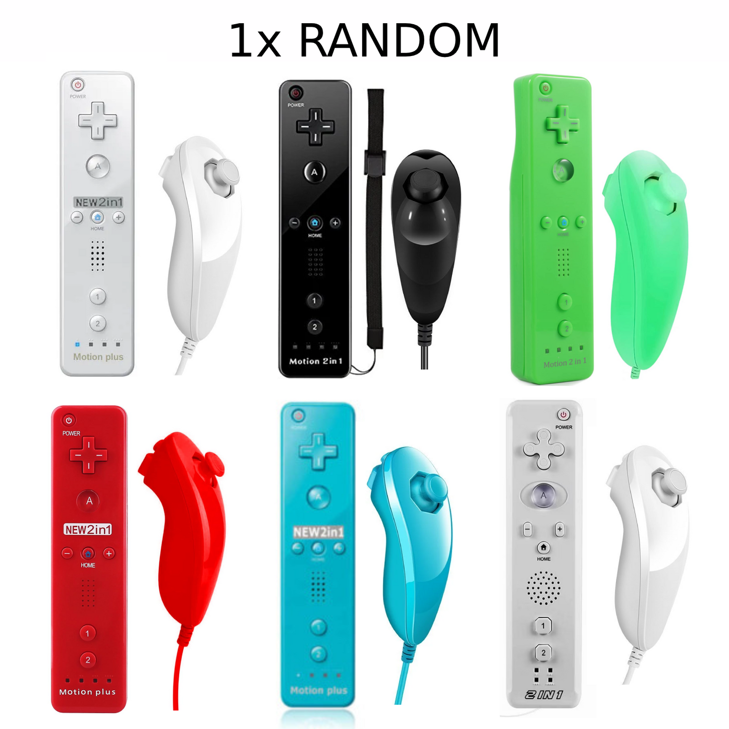 Nintendo Wii Accessori a Scelta Controller Gamepad Base Volante Sensore Pedana