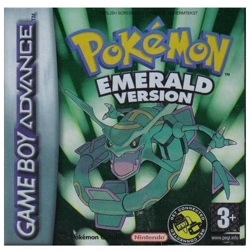 Pokemon Smeraldo Game Boy Advance GBA 100% ORIGINALE Batteria Nuova -In Garanzia