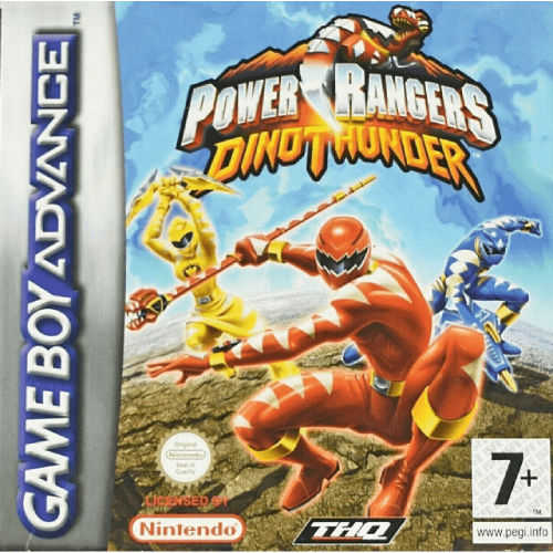 Gioco Power Rangers Dino Thunder solo Cartuccia per GBA Game Boy Advance
