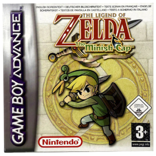 Gioco Zelda - The Minish Cap - eccellente solo Cartuccia per GBA Game Boy