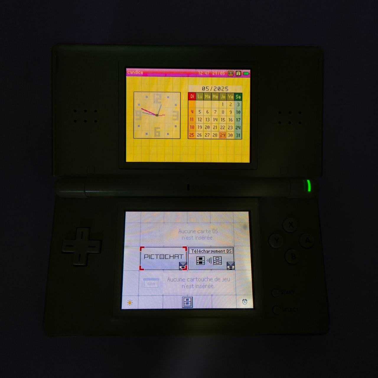 Nintendo Ds Lite Verde Lime Console Con Difetti Leggi Descrizione