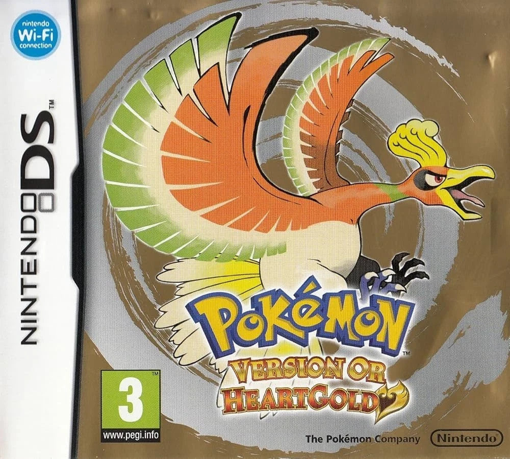Pokemon Oro HeartGold Argento SoulSilver Nintendo DS 100% ORIGINALE -In Garanzia