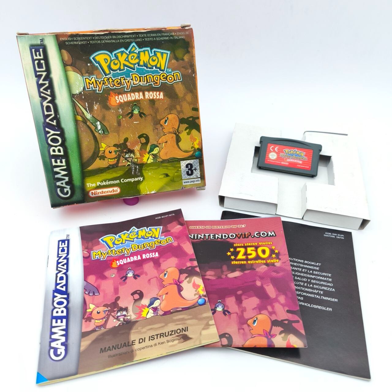 Pokemon Mystery Dungeon Squadra Rossa Game Boy Completo Originale Pal ITA0