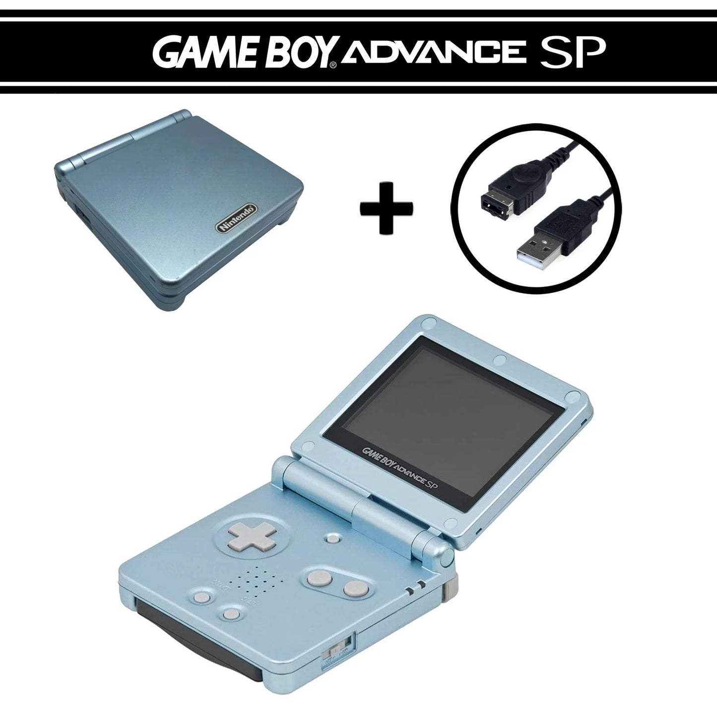 Nintendo Game Boy Advance, Color GBA Advance SP Console IN GARANZIA- MOLTO BUONO