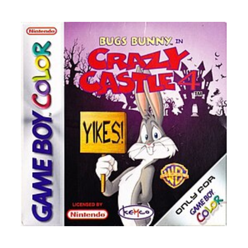 Gioco Bugs Bunny Crazy Castle 4 solo Cartuccia per GBC Game Boy Color