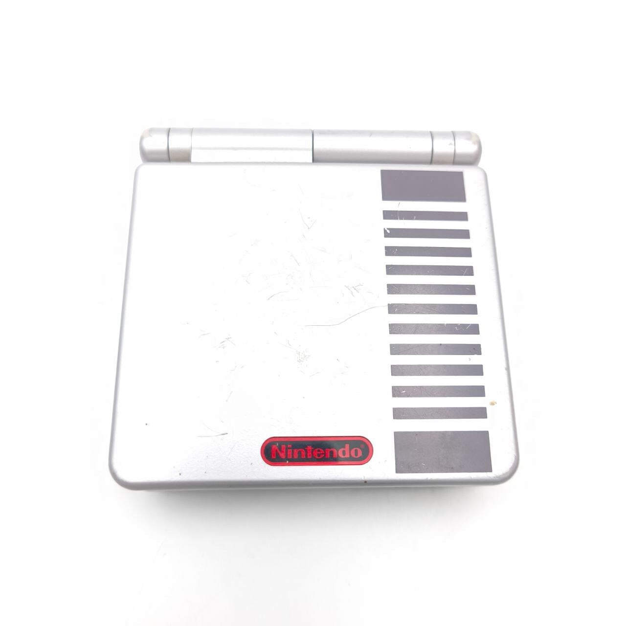 NINTENDO GAME BOY ADVANCE SP NES LIMITED EDITION AGS 001 CONSOLE con CARICATORE